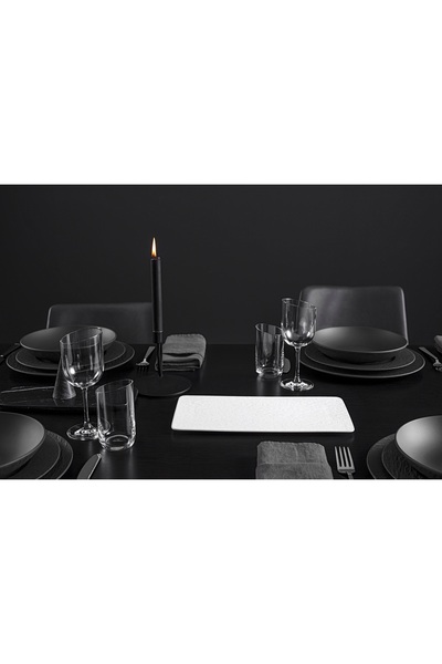 like. by Villeroy & Boch Villeroy&Boch Talerz Manufacture Rock Blanc 28x17cm