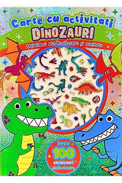 Flamingo Dinozauri. Carte cu activitati