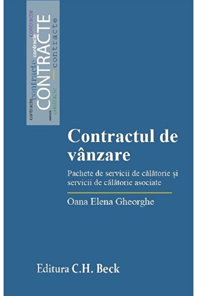 C.H. Beck Contractul de vanzare - Oana Elena Gheorghe