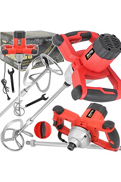 Notig Tools MIXER ELECTRIC PENTRU CIMENT, ADEZIV, VOPSELE, TENCUIALĂ, GIPS, M...