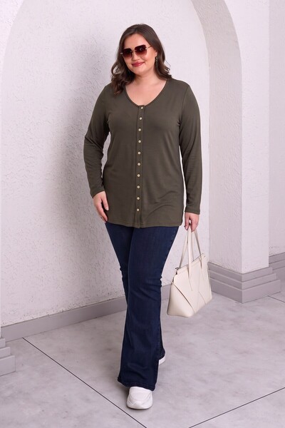 Büyük Moda Basic Thin Knitted Cardigan