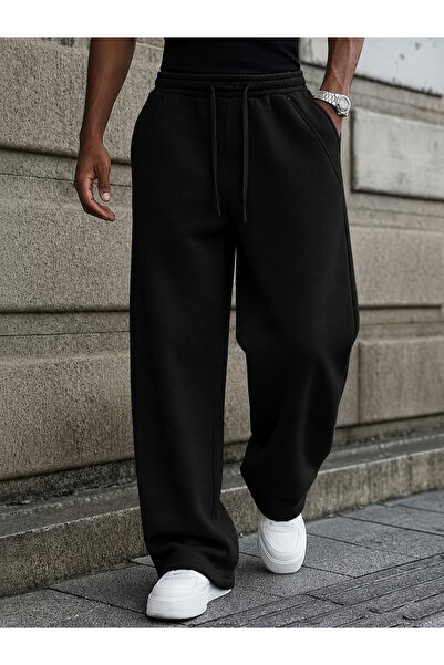 COMANCHERO Men's Winter Baggy Straight Sweatpants