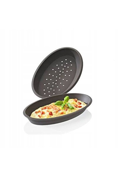 Lurch Forme ovale pentru pizza, din silicon (2 bucăți)