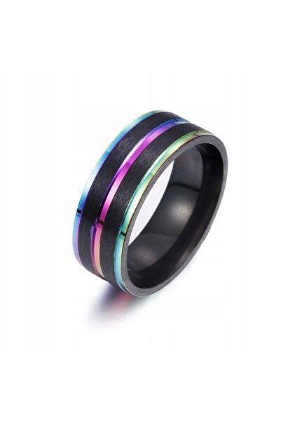 ITIMPORT Verighetă RING RAINBOW LGBT Oțel 162