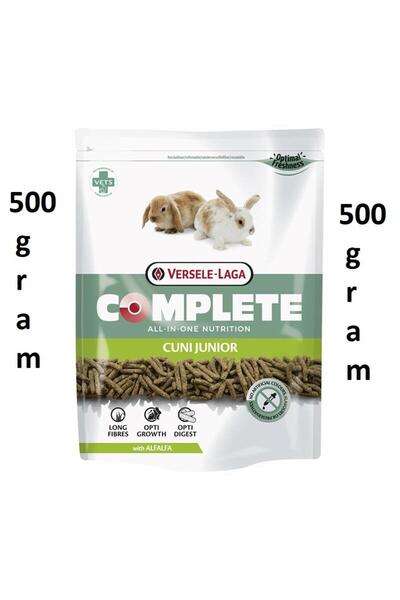 Versele Laga Complete Cunı Junıor Yavru Tavşan Pelet Yem 500 Gr