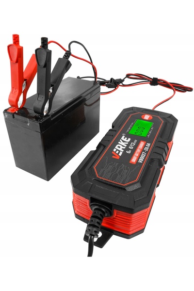 VERKE ÎNCĂRCĂTOR ACUMULATORI LCD 6V 12V 6A