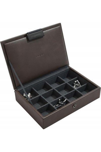 STACKERS Cutie pentru butoni (maro) Mini