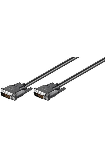 MicroConnect Καλώδιο DVI-D αρσενικό σε DVI-D αρσενικό, 1μ, Μαύρο (MONCC1)