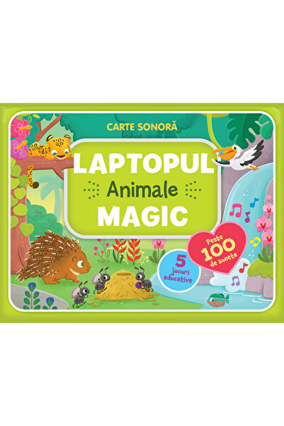 Prut Laptopul magic: Animale. Carte sonora