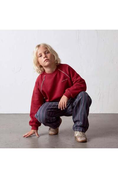 connemara Set de 2 piese unisex pentru copii: hanorac cu gât crewneck și pant...