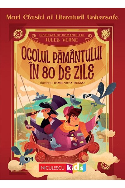 Niculescu Ocolul Pamantului in 80 de zile - Jules Verne, Altea Villa
