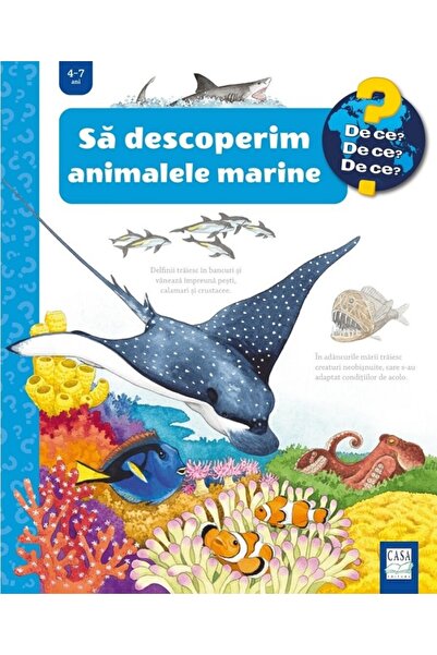 CASA Sa descoperim animalele marine - Andrea Erne