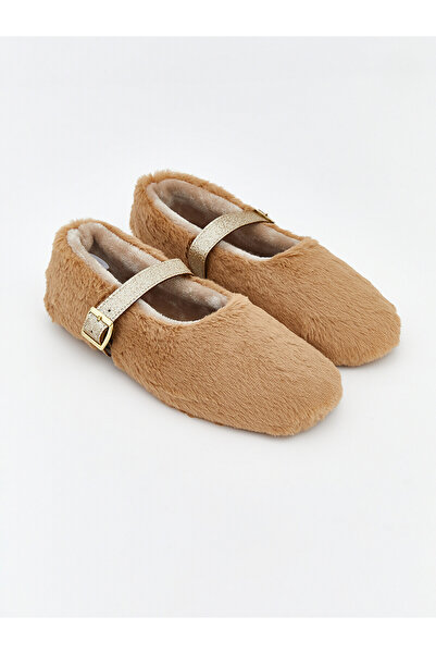 LC Waikiki Alita City Lcw Steps Beige Women's Flat Shoes with a Difference