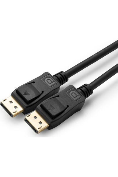 MicroConnect Καλώδιο DisplayPort αρσενικό - DisplayPort αρσενικό 2μ Μαύρο (MC...
