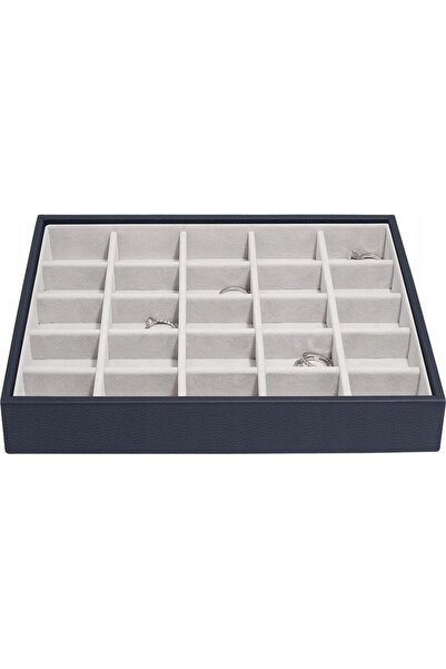 STACKERS Cutie de bijuterii Pebble Classic Albastru Marin