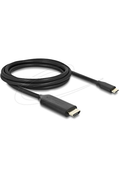 DELOCK Καλώδιο HDMI HDMI Αρσενικό σε HDMI Αρσενικό 2μ Μαύρο