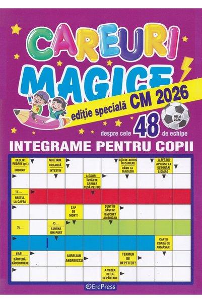 ERC PRESS Careuri magice nr.6. Integrame pentru copii