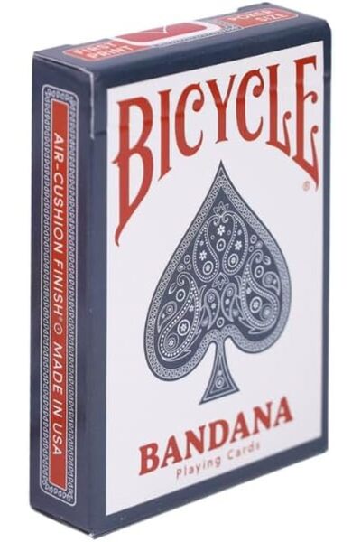 Bicycle Bandana Stripper (Blue) Playing Card