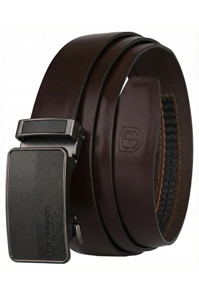 Peterson Curea bărbătească din piele naturală, automată, elegantă, pentru pan...