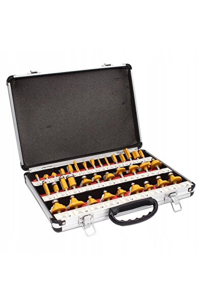 Ripper Set de 35 de freze de router pentru lemn, pentru forme și conturare, M...