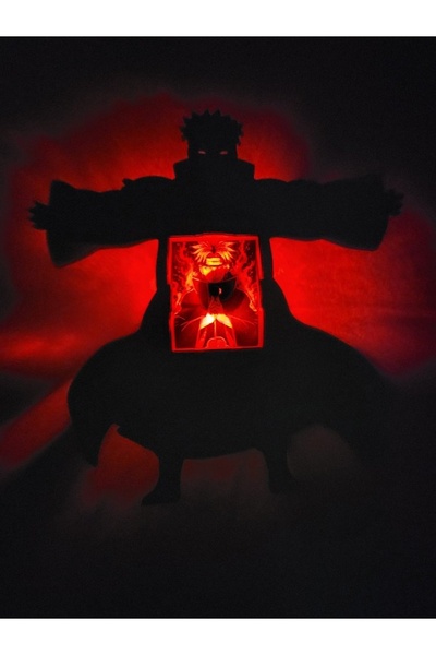 Cypnova Pain Gölge Lambası Pain Led Dekoratif Gece Lambası Naruto