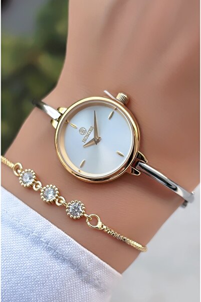 Homies Original-Women's Wristwatch - Minimal Case - Adjustable Steel Band - B...