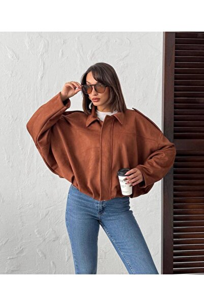 MOT Suede Oversized Jacket