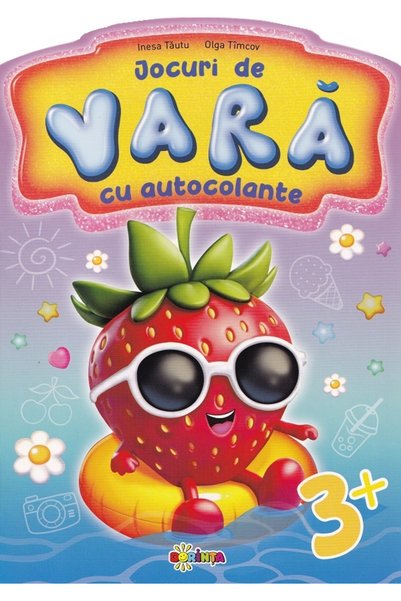 Dorinta Jocuri de vara cu autocolante 3 ani+