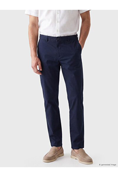 LC Waikiki Lcwaikiki Classic Navy Blue Regular Fit Men's Chino Pants