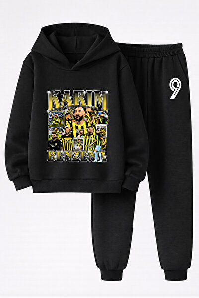 MAGORS KARIM BENZEMA ŠTAMPANA 3-NAČAJNA KVALITETNA SWEATSHIRT I TRENERKE DEČJ...