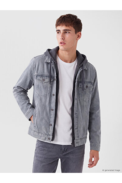 LC Waikiki Nevavm Lcw Jeans Gray Denim Straight Standard & Regular Men's Jean...
