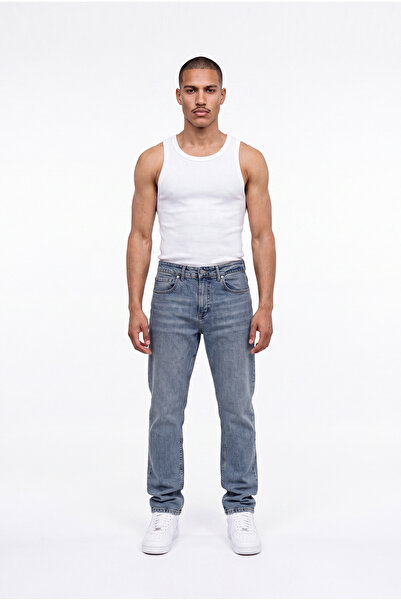 Machinist Men's Regular Fit Jean Trousers Blue