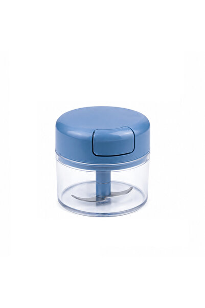 wei inox Taietor manual pentru legume, plastic+otel inoxidabil, albastru 9x7 cm
