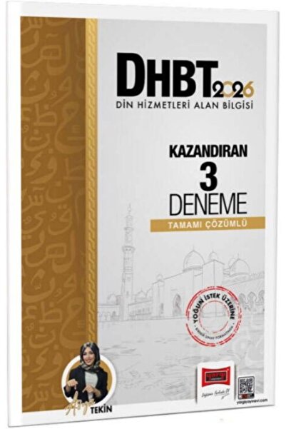 Yargı Yayınları 2026 DHBT Kazandıran Tamamı Çözümlü 3 Deneme