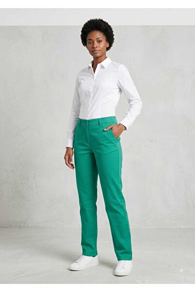 SEREMONİ BUTİK Women's Turquoise Trousers