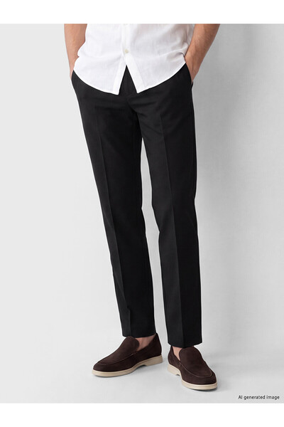 LC Waikiki Lcwaikiki Classic Black Standard Fit Men's Chino Pants