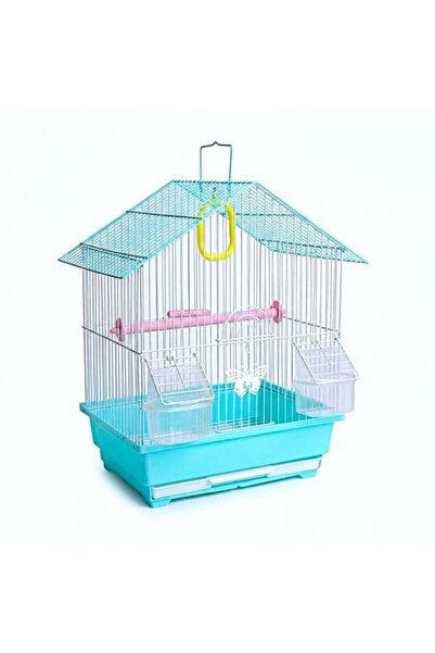 Golden cat Premium House-Shaped Bird Cage for Budgies, Parakeets, Lovebirds &...