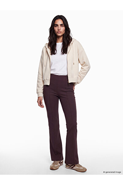 LC Waikiki Nevavm with Difference, Lcw Vision Burgundy Straight Super Skinny ...