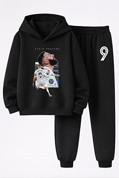 MAGORS KARIM BENZEMA ŠTAMPANA 3-NAČAJNA KVALITETNA SWEATSHIRT I TRENERKE DEČJ...