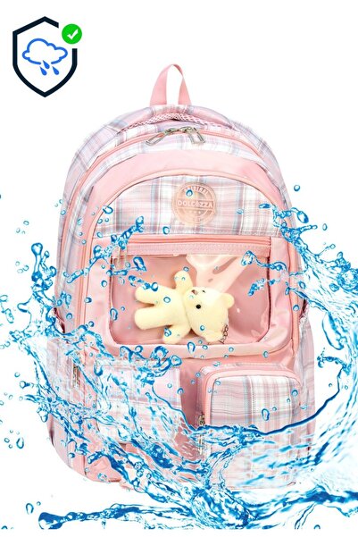 miço kids Teddy Bear Detailed Ergonomic Primary School Bag with Back Support