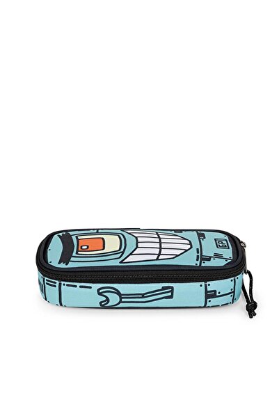 Eastpak Cutie ovală pentru un singur creion Sponge Bob Plankton E0F