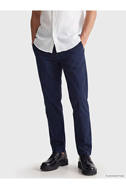 LC Waikiki Lcwaikiki Classic Navy Blue Regular Fit Men's Chino Pants