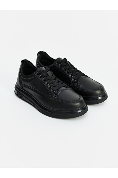 LC Waikiki Lcw Steps Black Men's Sneaker with Nevavm Difference