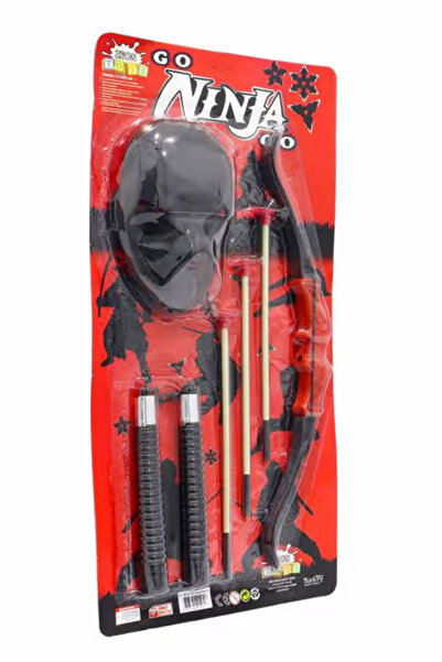 Zadem Store Maskeli Oyuncak Ninja Okçu Savaşçı Seti