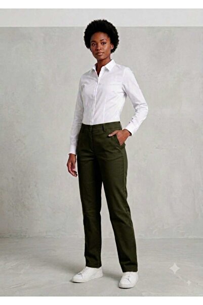 LUMU Women's Khaki Pants