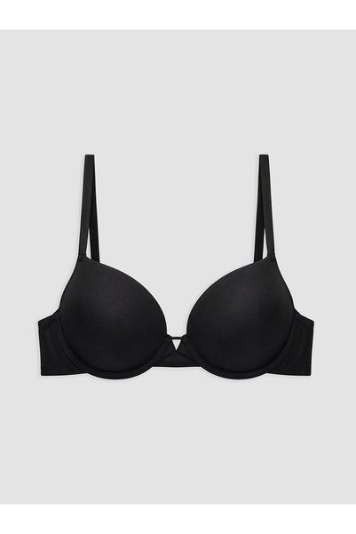 LC Waikiki Lcw Dream Black Combed Cotton Women's Bra with Nevavm Difference
