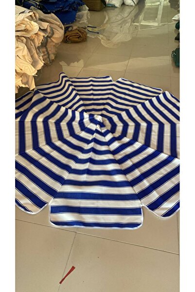 Şemsiyecim Yedek Plaj Şemsiyesi Kumaşı 10 Telli 2 Metre Çap Pamuklu Gabardin