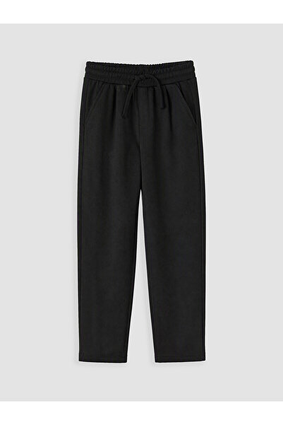 LC Waikiki Nevavm Black Plain Standard & Regular Straight-Leg Boys' Trousers ...
