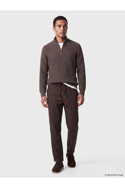 LC Waikiki Lcw Vision Brown Regular Fit Dobby Men's Trousers