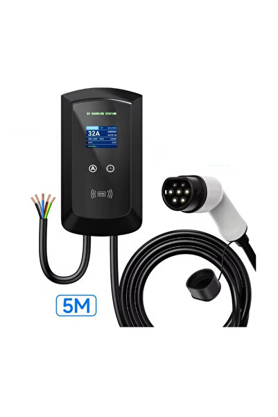 OEM Statie electrica incarcare auto EV Smart, 22KW 32A, trifazata Type 2, WiF...